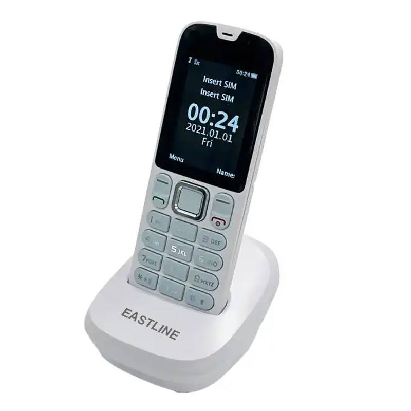 Teléfono de escritorio GSM inalámbrico - Quadband, función SMS